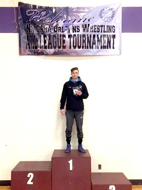 AJ Schafer N-O League Wrestling Champion 